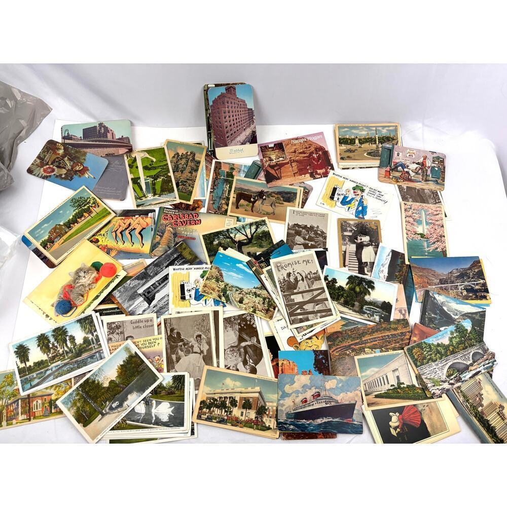 180+ Mixed Lot Vintage Postcards Locations 1900s–1970s Ephemera‎ RPPC